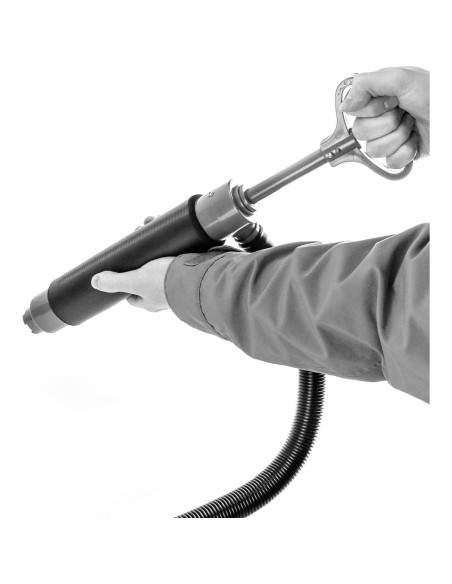 Bomba de Achique Manual QWORK 62 cm con Manguera Reversible