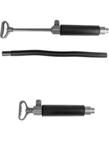 Bomba de Achique Manual QWORK 62 cm con Manguera Reversible