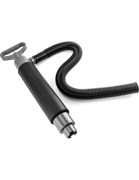Bomba de Achique Manual QWORK 62 cm con Manguera Reversible
