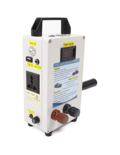 Generador de Manivela Portátil 150W Loyalheartdy Carga USB 2