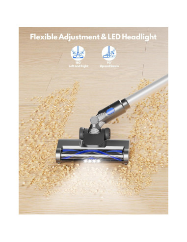 Aspiradora Inalámbrica AIRDIYA P1 8 en 1 2200mAh 35 Min