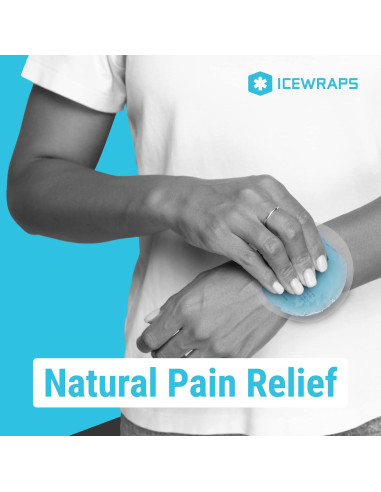 Paquete de Hielo Instantáneo ICEWRAPS 10x18cm para Lesiones