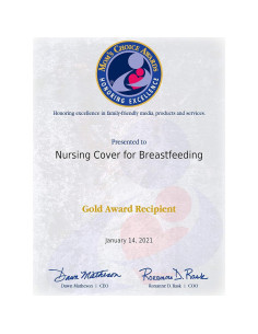 Cubierta de Lactancia NatureBond Rosa Amanecer - Transpirable y Multifuncional 2