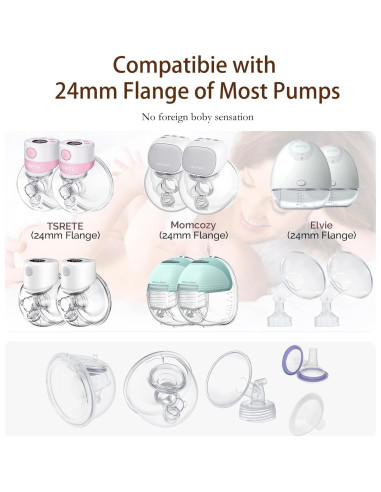 Kit de Insertos de Brida 15/17/19/21mm HRANIO - 8 Piezas