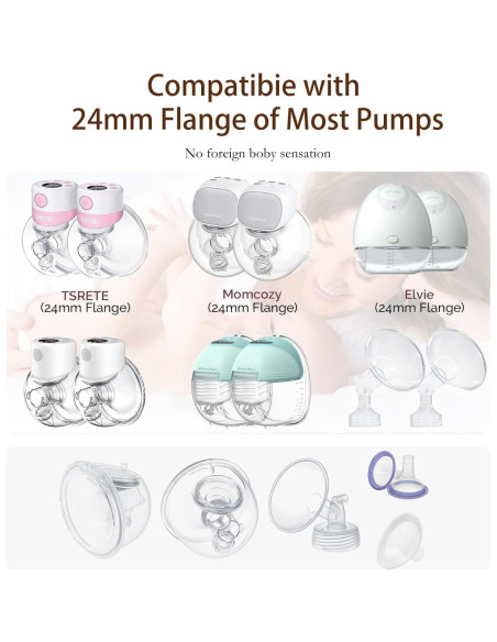 Kit de Insertos de Brida 15/17/19/21mm HRANIO - 8 Piezas