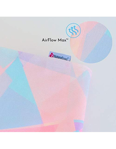 Cubierta de Lactancia NatureBond Rosa Amanecer - Transpirable y Multifuncional