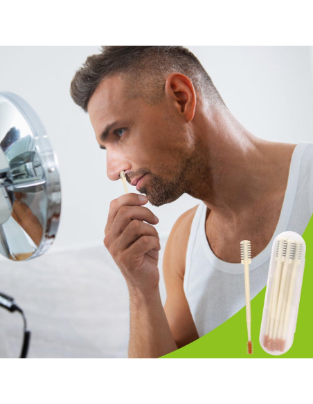 5 Cortadores Nasales 2-en-1 NQEUEPN, Acero Inoxidable, Portátil