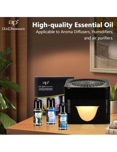 Set de Aceites Esenciales Reborn ap airpleasure - 6x15ml Aromaterapia