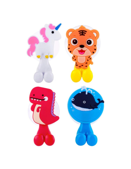 Soporte para Cepillos de Dientes Farber Baby - 4 Pack Animales