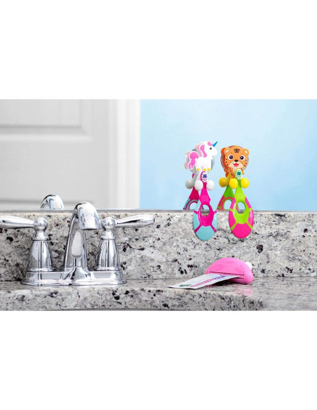 Soporte para Cepillos de Dientes Farber Baby - 4 Pack Animales