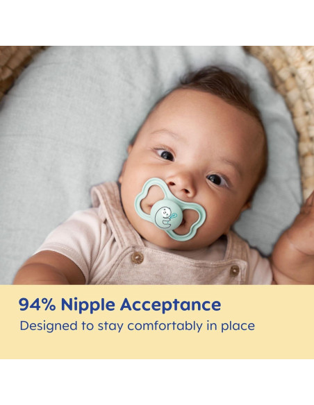 Chupetes MAM Air para Bebés 6-16 Meses Piel Sensible 4 Unidades