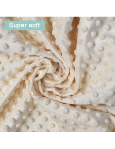 Funda de Cambiador Owlowla 2Pack Rosa y Crema 100% Poliester 2