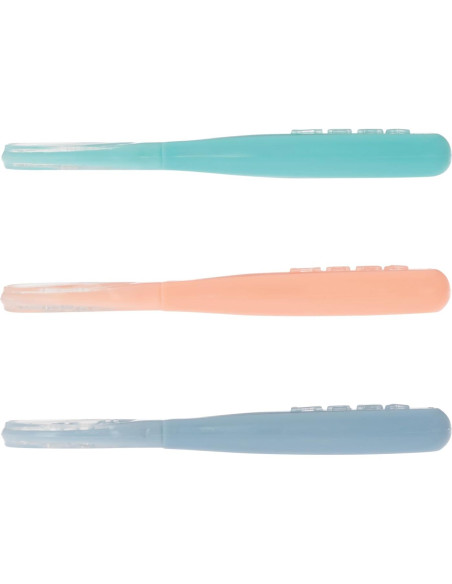 Set de Cucharas para Bebés Nuby 3 Piezas 6+ Meses Silicona Set de Cucharas para Bebés Nuby 3 Piezas 6+ Meses Silicona