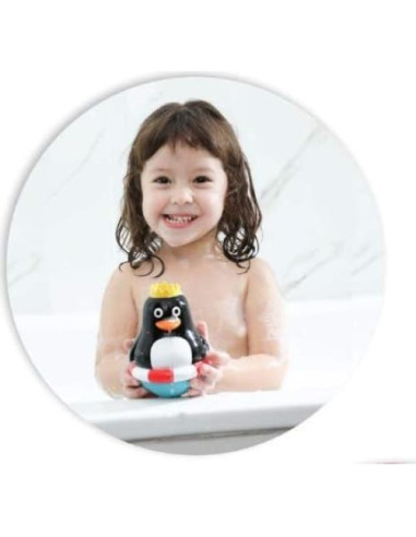 Juguete de Baño Edushape Pingüino Roly Poly - 0 a 3 Años