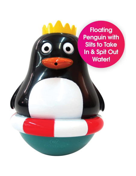 Juguete de Baño Edushape Pingüino Roly Poly - 0 a 3 Años
