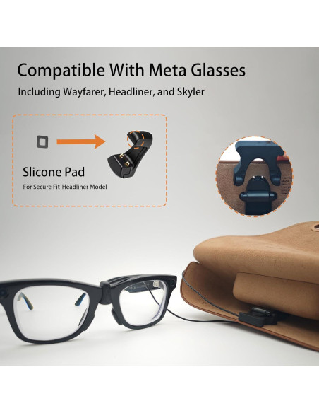 Cable de Carga 1.5m Goodmai para Gafas Ray-Ban Meta