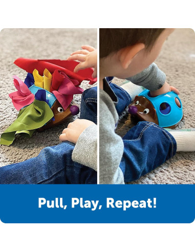 Spike el Erizo de Motricidad Fina - Recursos de Aprendizaje, 11 Piezas, 18 Meses+