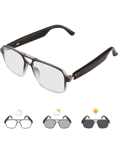 Gafas Inteligentes Bluetooth Piluyaa YJ-GS-10 con Audio Estéreo Gafas Inteligentes Bluetooth Piluyaa YJ-GS-10 con Audio Estéreo