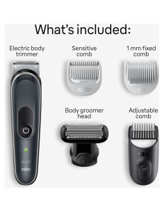 Braun Body Groomer 5360, Afeitado Suave e Impermeable 2
