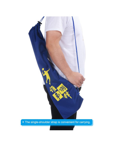 Funda Suave para Raqueta de Bádminton PATIKIL Azul 72x22cm