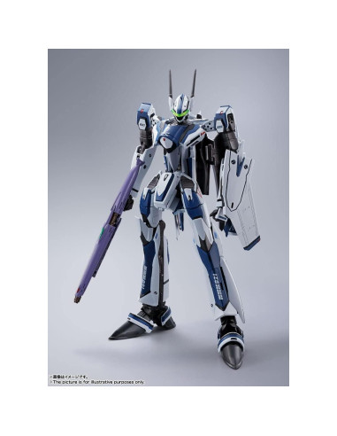 Figura de Acción Chogokin DX VF-25 Messiah Valkyrie 33 cm Bandai