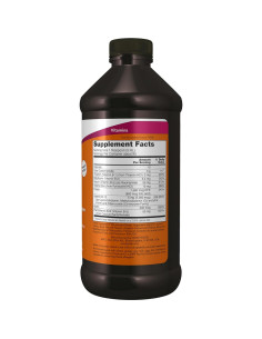NOW Foods Suplemento Líquido B-12 800 mcg + Ácido Fólico 16 oz 2