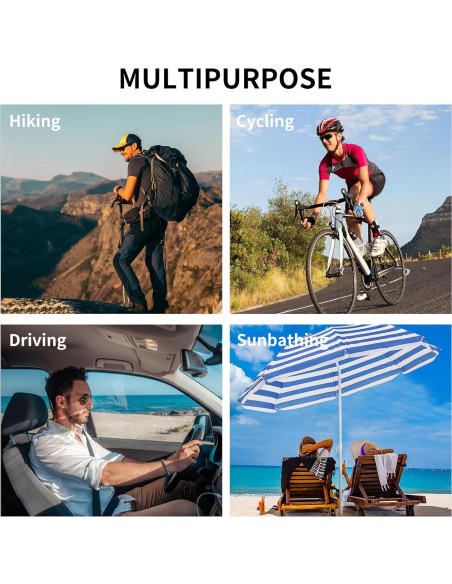 Clip Polarizado RCstyle para Ray-Ban Meta Wayfarer L Gris/Naranja