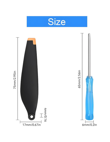 32 Hélices de Reemplazo Craznick para DJI Mini 3 Pro/4 Pro