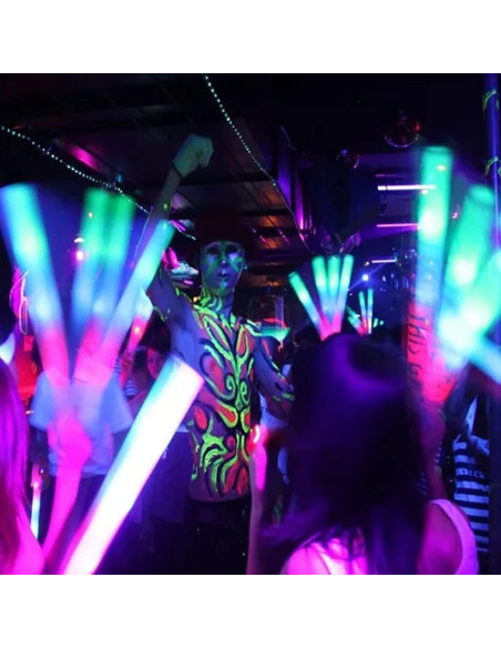 Pintura Luminosa NewWay para Cara y Cuerpo 8 Colores 20.7 ml