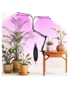 Luz de Crecimiento LED AIHOME 4 Cabezas Espectro Completo