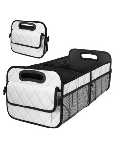 Organizador de Maletero de Coche NYTKL Blanco Impermeable