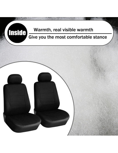 4 Fundas de Asiento de Coche Osilly Antideslizantes Impermeables