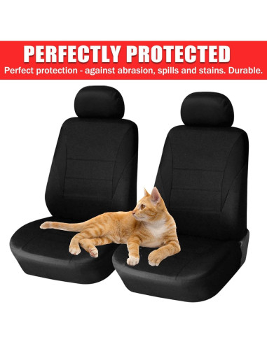 4 Fundas de Asiento de Coche Osilly Antideslizantes Impermeables