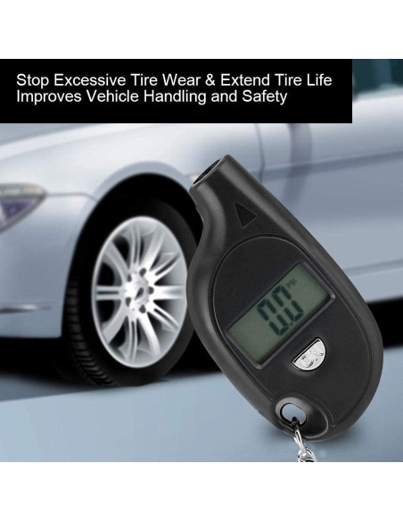 Medidor de Presión de Neumáticos Digital Aramox 5-150 PSI