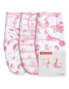 Sacos de Envolver para Bebés GLLQUEN BABY 0-3 Meses 3-Pack