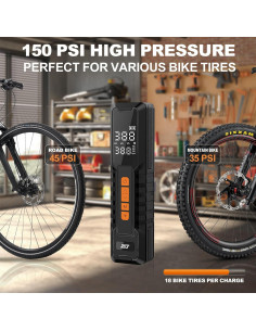 Compresor de Aire Portátil MLDMNHA 150PSI Batería 6000mAh 2