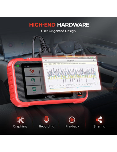 Escáner OBD2 LAUNCH CRP129I V2.0 con ABS y SRS