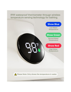 Asiento de Baño Antideslizante para Bebés Gris - 0 a 25 kg 2