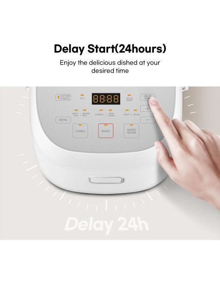 Olla Arrocera Cuchen IH 5.5 Tazas Antiadherente con Cesta Vapor