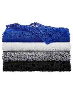 4 Esponjas de Red Exfoliante Boao para Baño - Nylon Grande