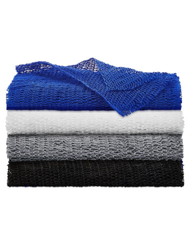 4 Esponjas de Red Exfoliante Boao para Baño - Nylon Grande