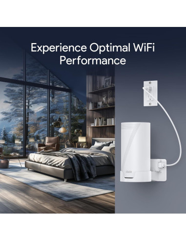 Soporte de Montaje en Pared WiFi 7 Deco XLTTYWL - Blanco