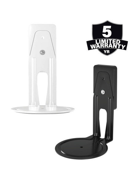 Soportes de pared fijos Sanus para altavoces Sonos Era 100 - Negro