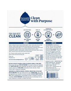 Detergente Natural para Lavavajillas Seventh Generation 45 Unidades - Aroma Libre y Claro 2