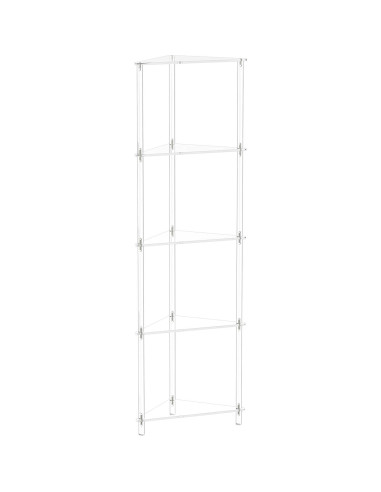 Estante de Esquina Acrílico Eglaf 5 Niveles 29.7x135.6 cm