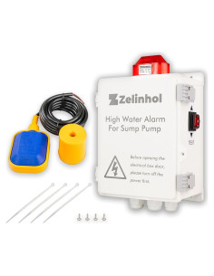 Panel de Control de Alarma de Agua Zelinhol 110dB IP67