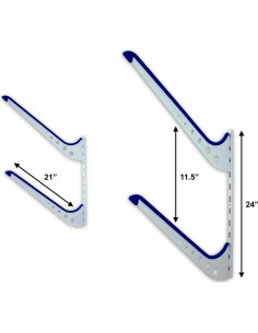 Soporte de Pared Ajustable para 2 Paddleboards StoreYourBoard 2