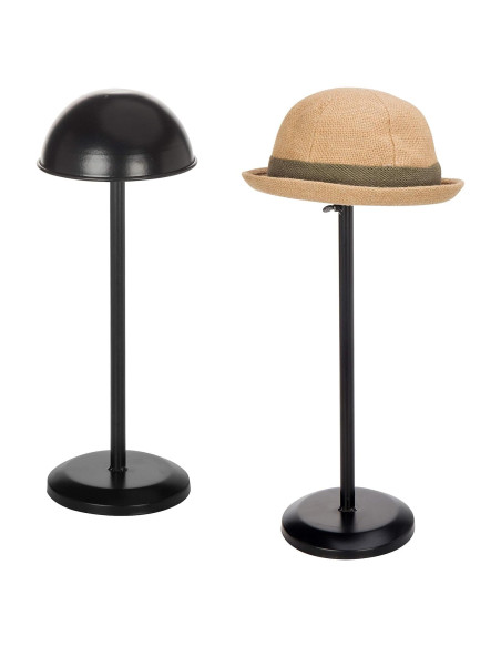 Soporte Ajustable para Sombreros y Pelucas MyGift Negro