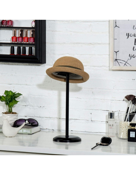 Soporte Ajustable para Sombreros y Pelucas MyGift Negro
