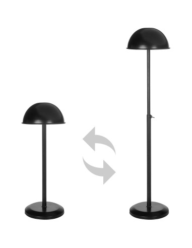 Soporte Ajustable para Sombreros y Pelucas MyGift Negro